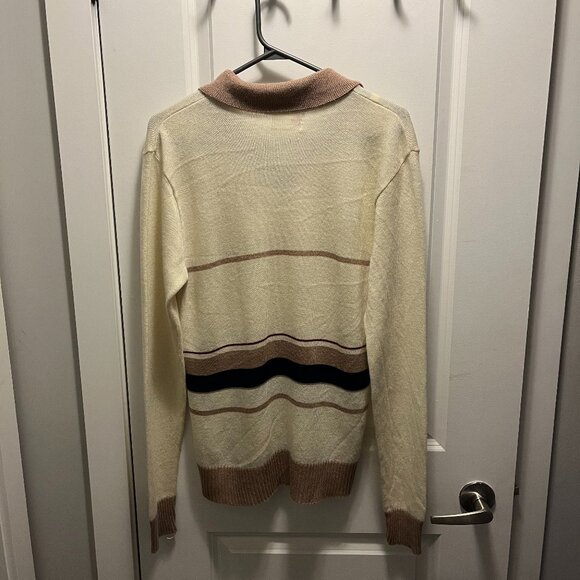 Vintage Sears Polo Knit Sweater - Picture 2 of 3